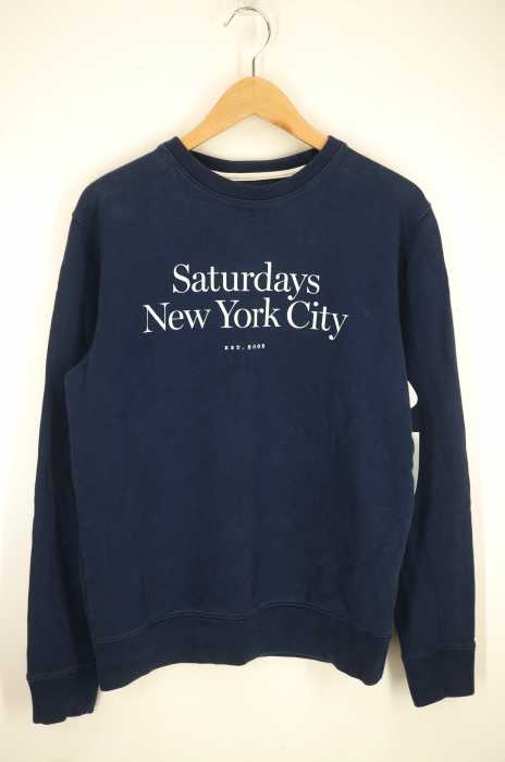 SATURDAYS SURF NYC（サタデーズ サーフ ニューヨーク） プリントスウェットプルオーバー メンズ トップス