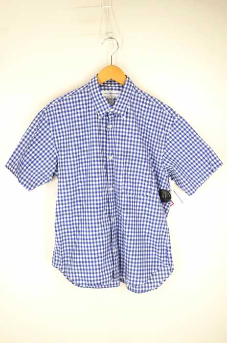 COMME des GARCONS SHIRT（コムデギャルソンシャツ） ギンガムチェック柄 半袖シャツ メンズ トップス