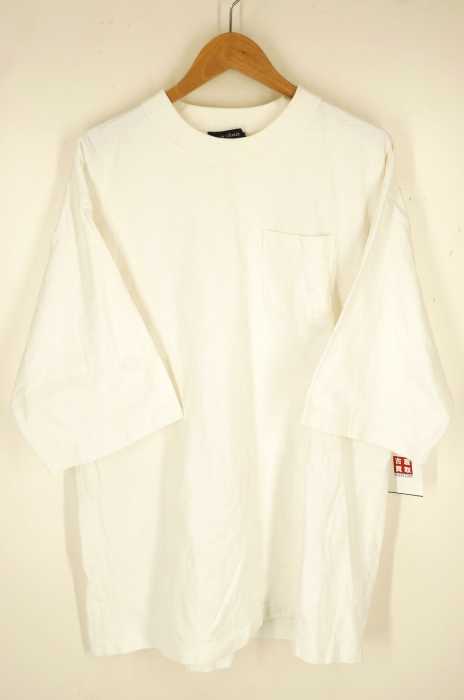 w closet（ダブルクローゼット） ヘビーオンスクルーネックポケットTシャツ オーバーサイズ レディース トップス
