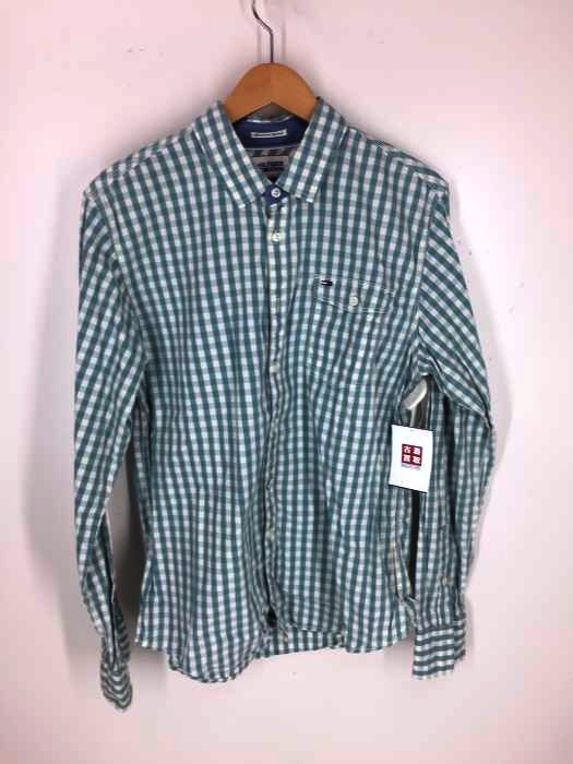 HILFIGER DENIM（ヒルフィガーデニム） ギンガムチェック柄 長袖シャツ メンズ トップス