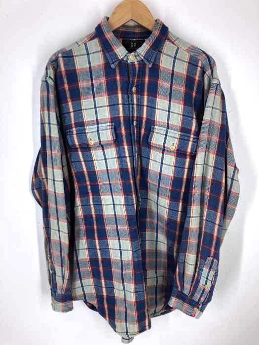 RRL RALPH LAUREN（ダブルアールエル ラルフローレン） チェック柄 ワークシャツ メンズ トップス