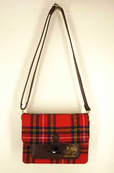 Harris Tweed × Disney(ハリスツイード ディズニー) レザー ショルダーバッグ レディース バッグ