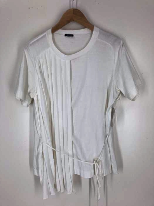 JIL SANDER NAVY（ジルサンダーネイビー） アシンメトリー プリーツ切替 カットソー レディース トップス