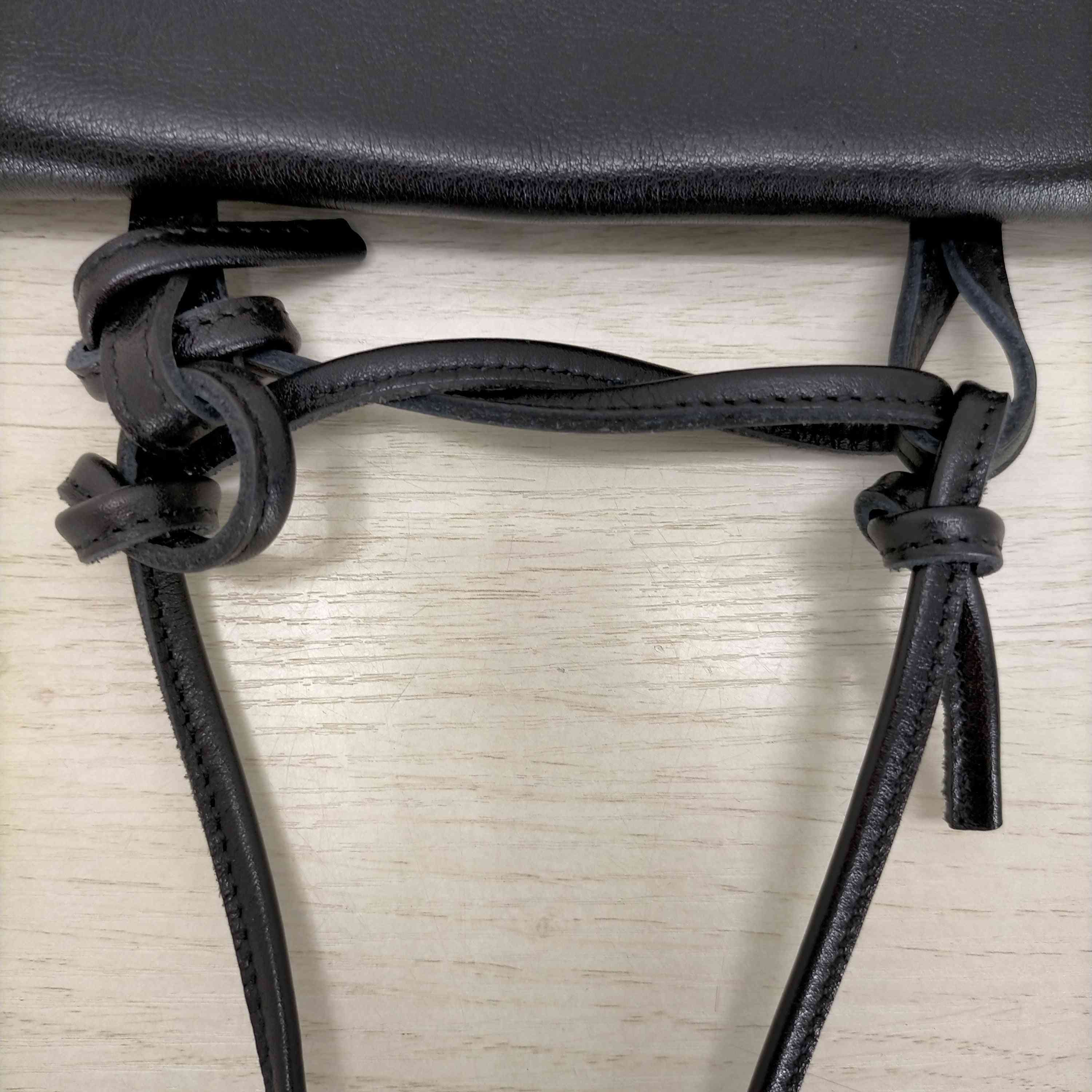 JEAN PAUL GAULTIER レザーショルダーバッグ 2way ロゴ