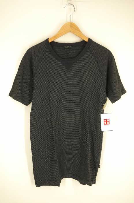 MARGARET HOWELL (マーガレットハウエル) ボーダー柄 クルーネックTシャツ レディース トップス