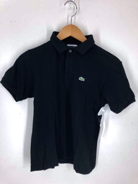 LACOSTE（ラコステ） ワッペン付き 鹿の子 ポロシャツ レディース トップス