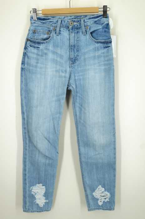 MURUA （ムルーア） 15A ダメージ加工デニムパンツ レディース パンツ