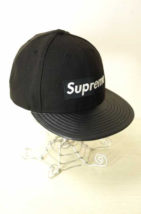 Supreme×NEW ERA (シュプリーム x ニューエラ) ロゴ刺繍入りキャップ メンズ 帽子