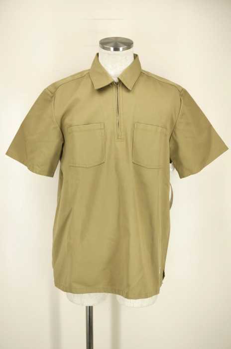 UNIVERSAL PRODUCTS ×　Dickies （ユニバーサルプロダクツ × ディッキーズ） PULLOVER SHIRT コラボ ハーフジップ メンズ トップス