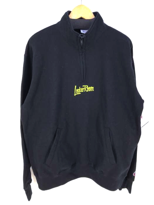 Champion(チャンピオン) Locker Room ハーフジップスウェット メンズ トップス