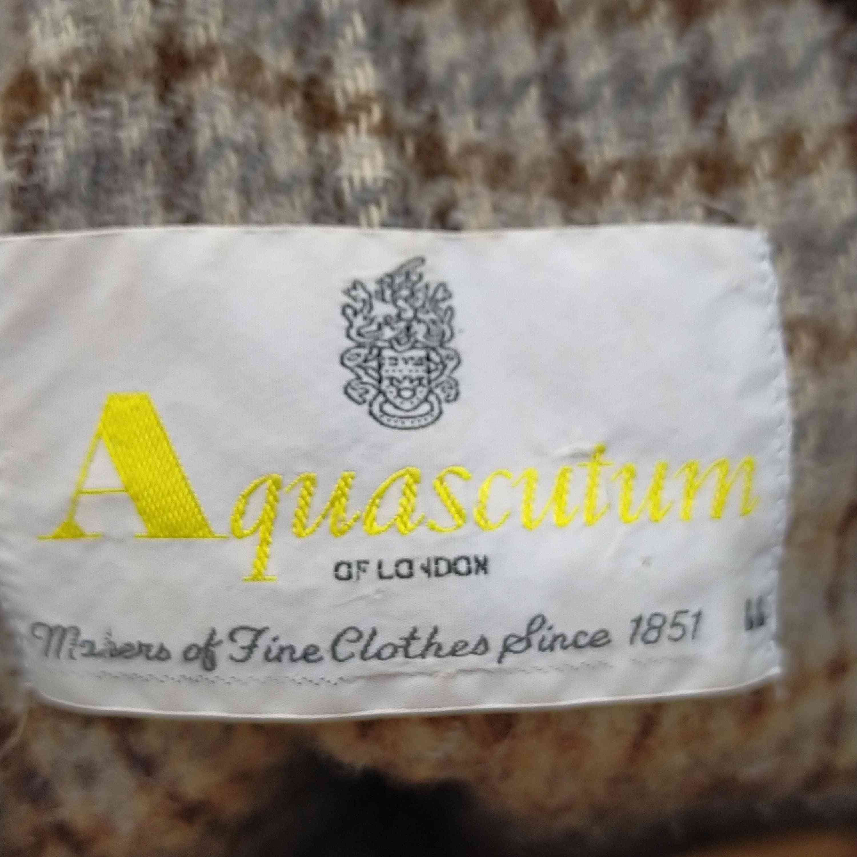 AQUASCUTUM(アクアスキュータム)80s〜90s ダブルウールテーラード