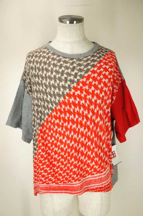 FACETASM (ファセッタズム) 切替Tシャツ メンズ トップス