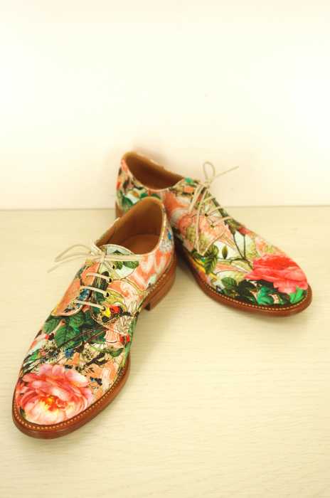 Vivienne Westwood （ヴィヴィアンウエストウッド） Grenson Lily Print Derby Shoes レディース シューズ