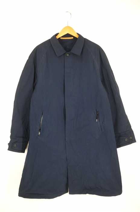 SCYE BASICS （サイベーシックス） 高密度タフタ製品染ステンカラーコート メンズ アウター