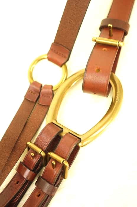LAUREN RALPH LAUREN(ローレンラルフローレン) レザーベルト レディース ファッション雑貨
