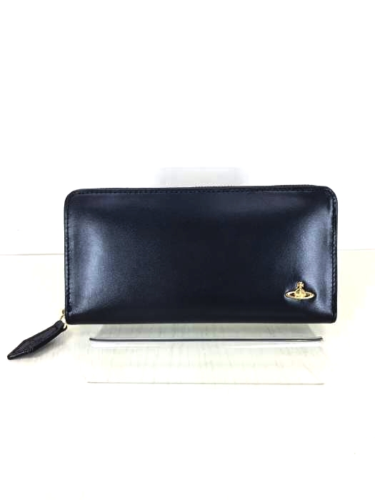 Vivienne Westwood ヴィヴィアンウエストウッド オーブ ラウンドファスナー 長財布 メンズ 財布 ケース ブランド古着買取販売バズストア