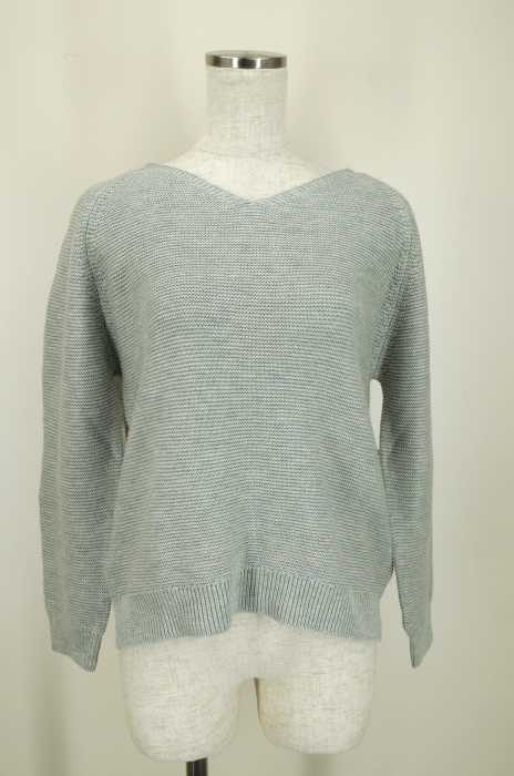 NATURAL BEAUTY BASIC （ナチュラルビューティーベーシック） Vネックアクリルセーター レディース トップス