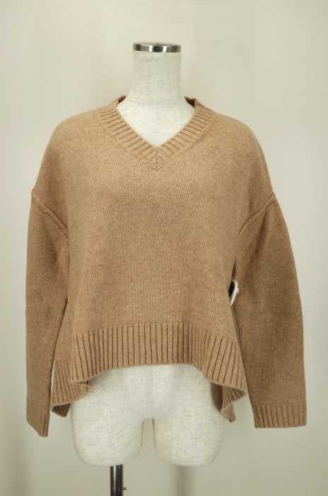 UNITED ARROWS green label relaxing （ユナイテッドアローズグリーンレーベルリラクシング） サイドスリットVネックセーター レディース トップス