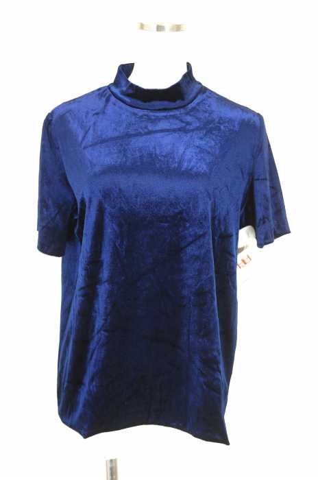 ZARA trafaluc （ザラトラファルック） ハイネックベロアカットソー レディース トップス