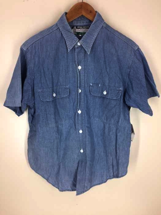 SUGAR CANE（シュガーケーン） UNIQUE UNIFORM 半袖 デニムシャツ メンズ トップス
