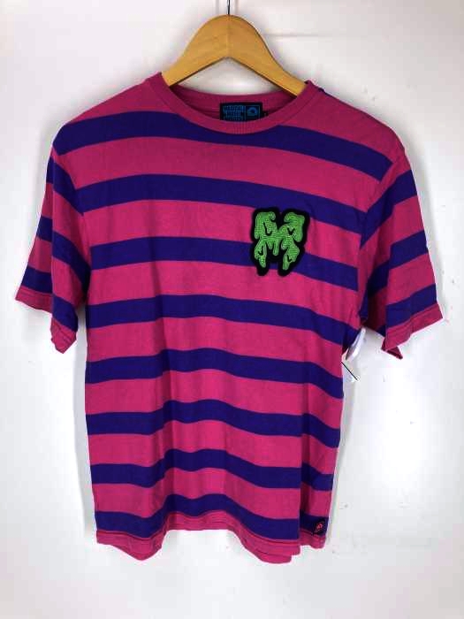 MAGICAL MOSH MISFITS（マジカルモッシュミスフィッツ） ロゴワッペン ボーダーTシャツ レディース トップス