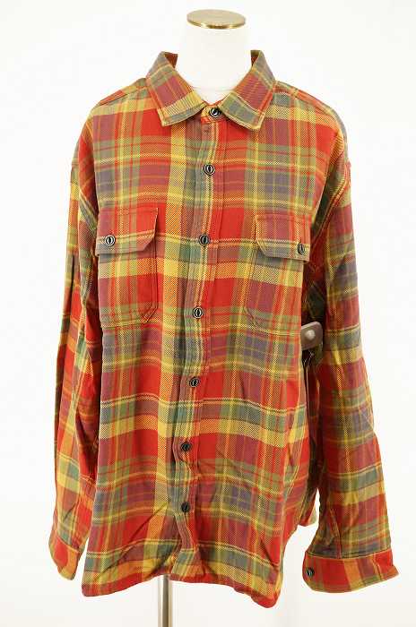 Eddie Bauer （エディーバウアー） チェック柄ボタンシャツ メンズ トップス