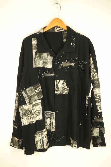PORTER CLASSIC(ポータークラシック) ALOHA LONG SHIRT TIMES SQ メンズ トップス