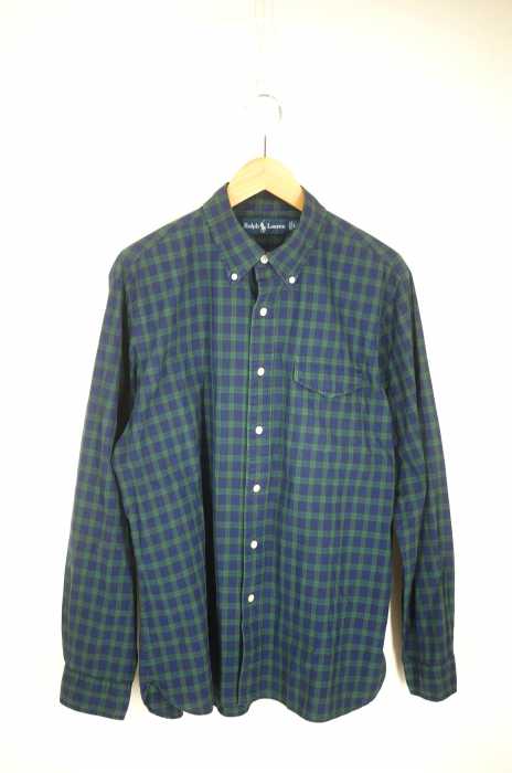 RALPH LAUREN (ラルフローレン) チェック柄ボタンダウンシャツ メンズ トップス