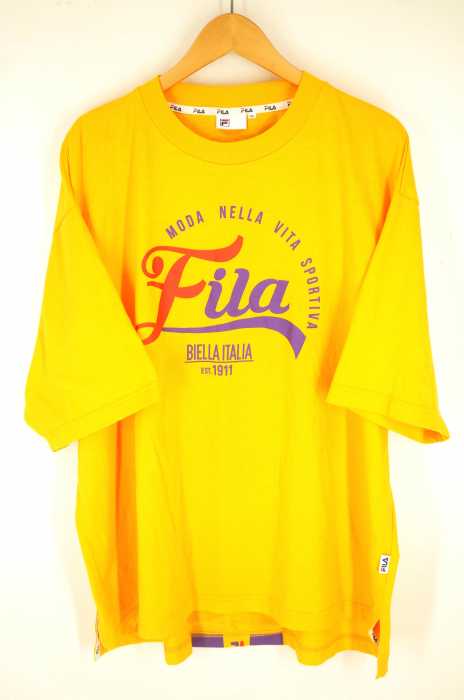 FILA (フィラ) Graphic T-shirt GOLD レディース トップス