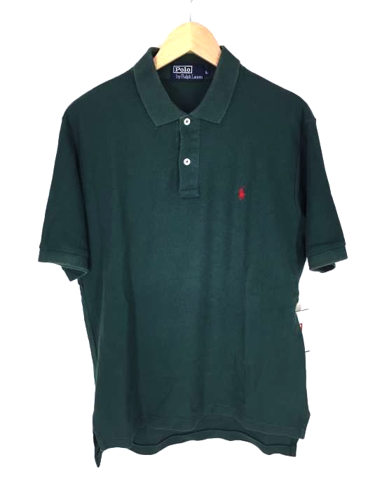 Polo by RALPH LAUREN（ポロバイラルフローレン） 刺繍入り 鹿の子 ポロシャツ メンズ トップス