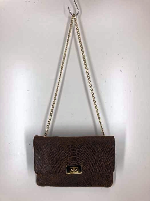 Michael Kors（マイケルコース） クロコ型押し レザークラッチバッグ レディース バッグ