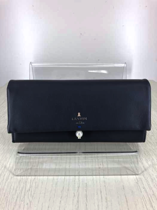 LANVIN en Bleu（ランバンオンブルー） カウレザー 長財布 レディース 財布・ケース