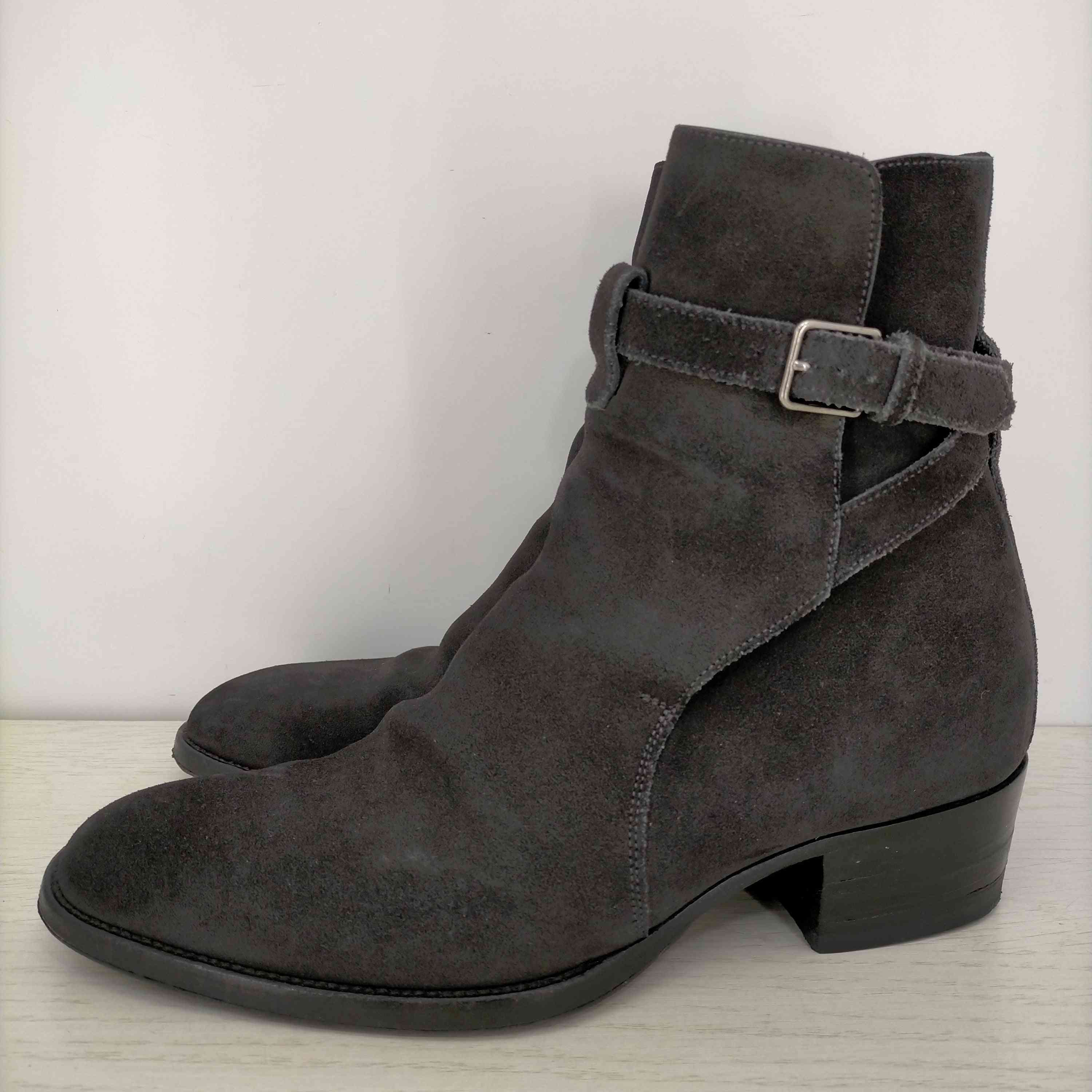 SAINT LAURENT サンローラン ワイアットジョッパーブーツ エディ