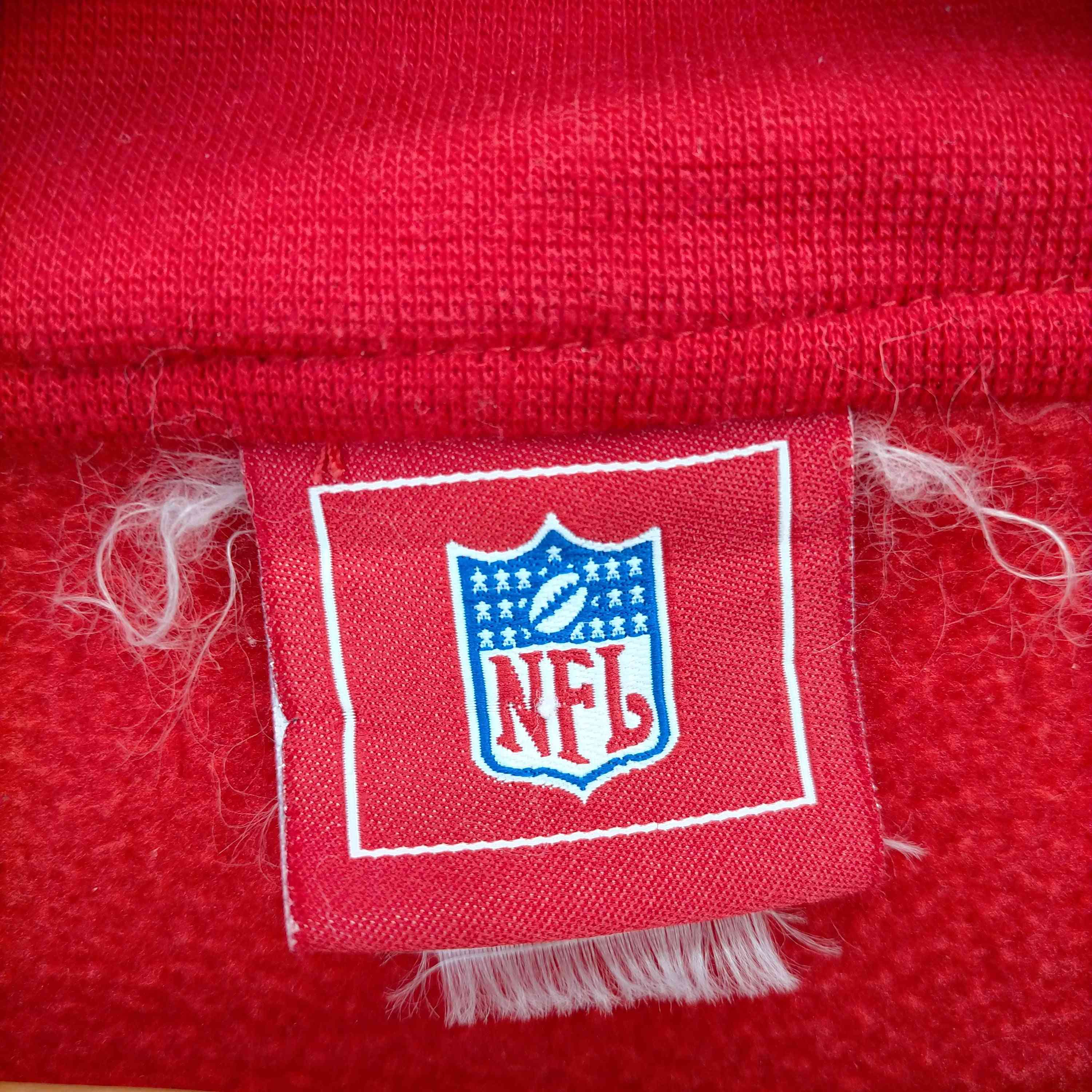 NFL(エヌエフエル)KANSAS CITY ハーフジップ フリース プルオーバー 【中古】【ブランド古着バズストア】｜NFL｜店舗買取