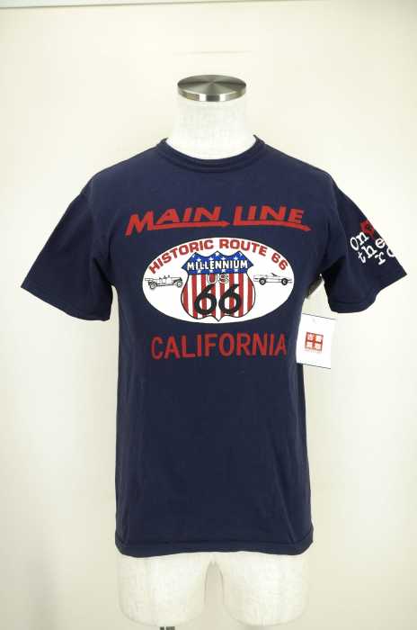 JOE McCOYS （ジョーマッコイ） ルート66プリントTシャツ メンズ トップス