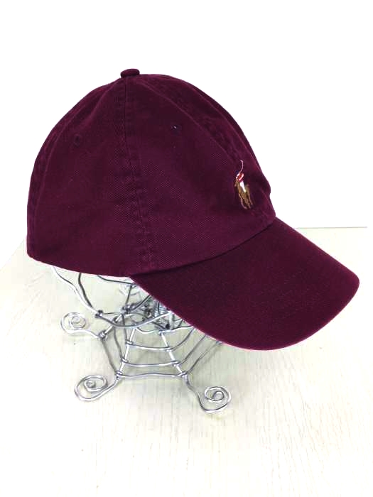 POLO RALPH LAUREN（ポロラルフローレン） 刺繍ロゴ キャップ メンズ 帽子