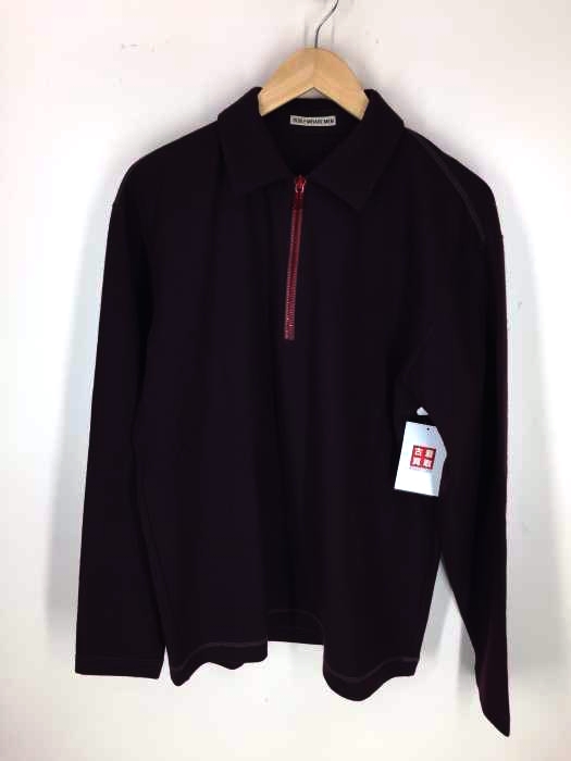 ISSEY MIYAKE MEN(イッセイミヤケメン) ハーフジップ ウール シャツ メンズ トップス