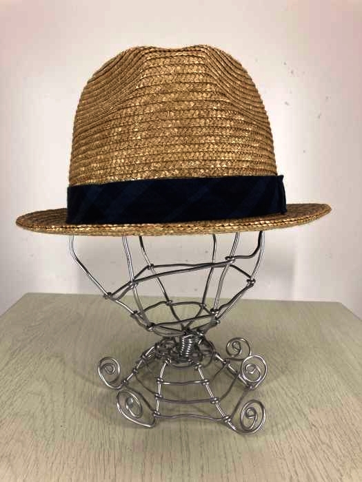 BLUE BLUE(ブルーブルー) STRAW FEDRA HAT 麦わら帽子 メンズ 帽子