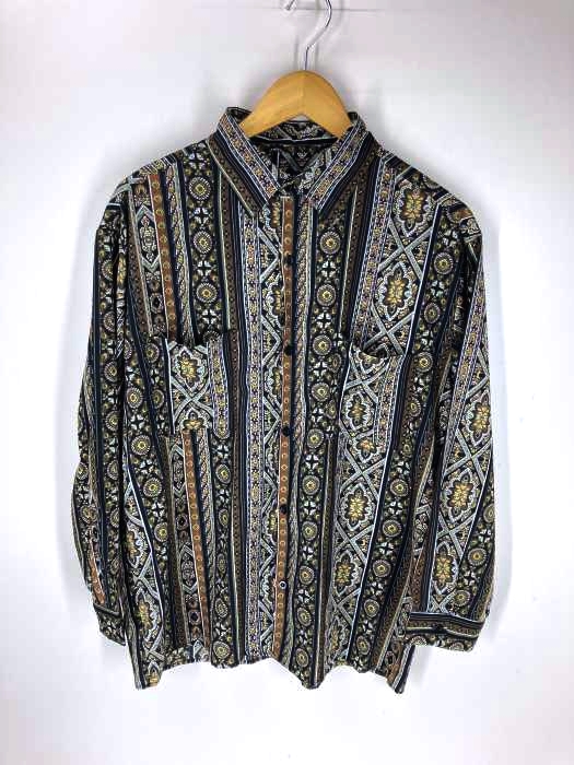kutir(クティール) 長袖 柄シャツ メンズ トップス