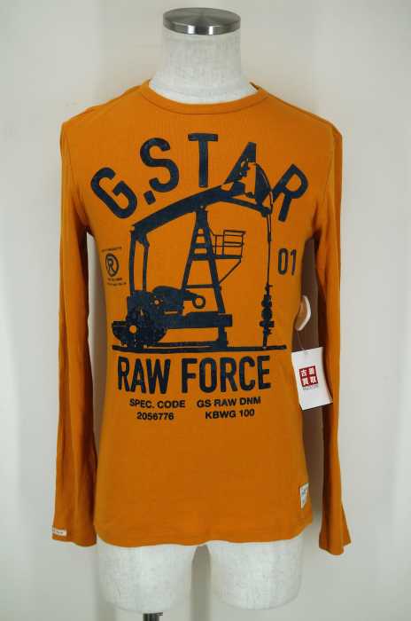 G-STAR RAW （ジースターロー） ワッペンプリントカットソー メンズ トップス