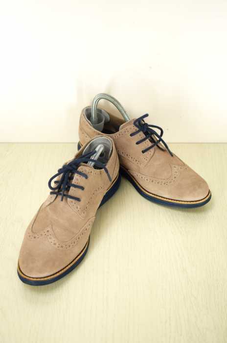 COLE HAAN （コールハーン） ベルベットウィングチップシューズ スエード レディース シューズ