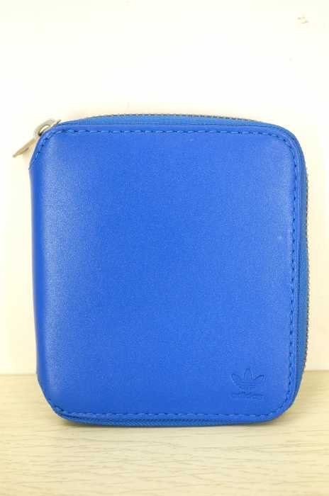 adidas Originals （アディダスオリジナルス） AC LEATHER WALLET ラウンドジップ メンズ 財布・ケース