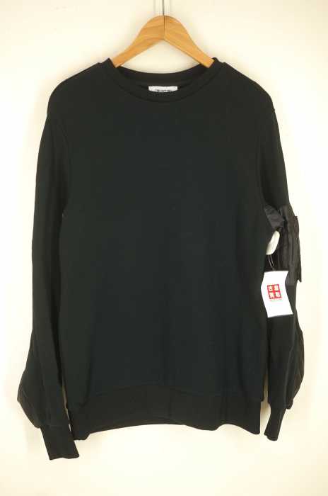 TIM COPPENS（ティム コペンズ） 異素材切替 クルーネックスウェット メンズ トップス