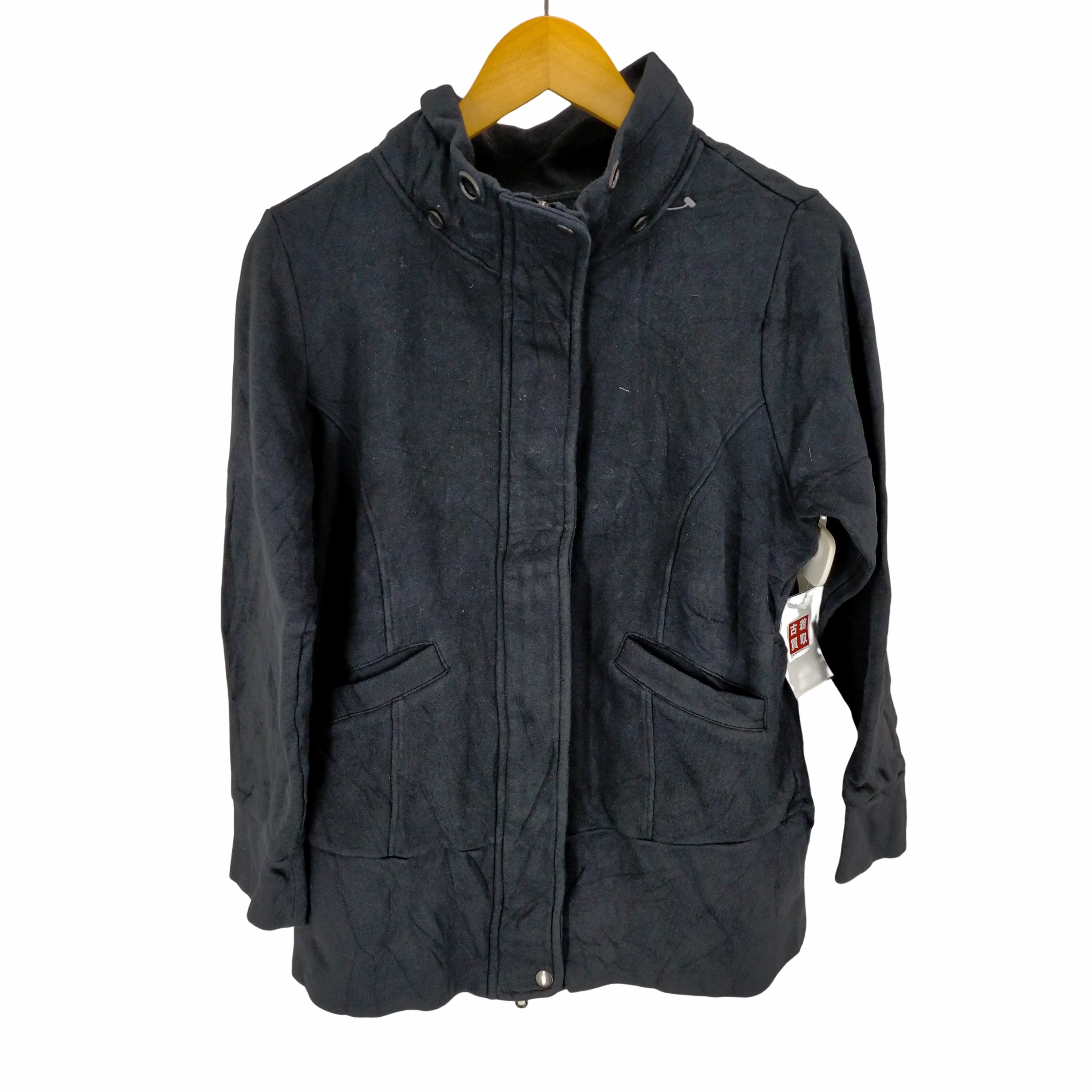 Coldwater Creek(コールドウォータークリーク)スウェット生地 フーデッドジャケット 【中古】【ブランド古着バズストア