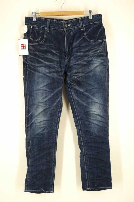 Black by VANQUISH(ブラックバイヴァンキッシュ) USED加工 セルビッチデニム メンズ パンツ