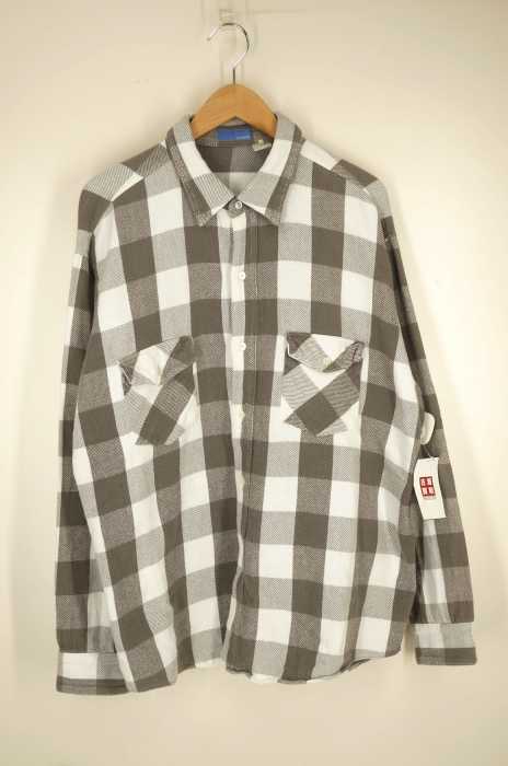 GOODENOUGH (グッドイナフ) ブロックチェックネルシャツ メンズ トップス