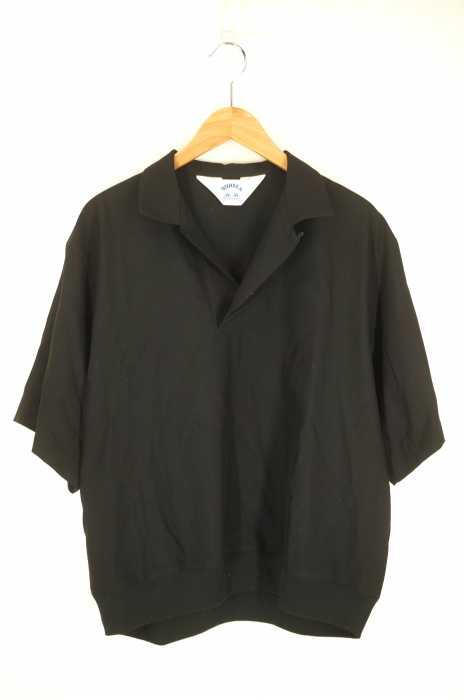 SUNSEA （サンシー） ナイスマテリアルブルーポロシャツ メンズ