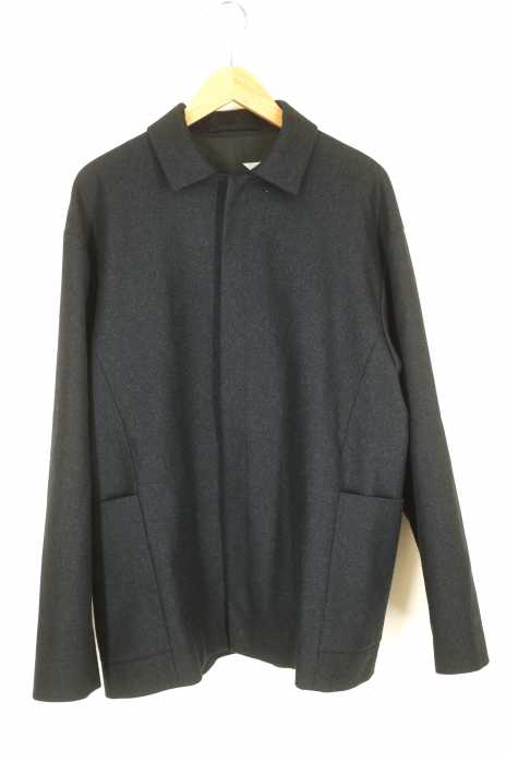 ATON（エイトン） WOOL FLANNEL / シャツジャケット メンズ アウター