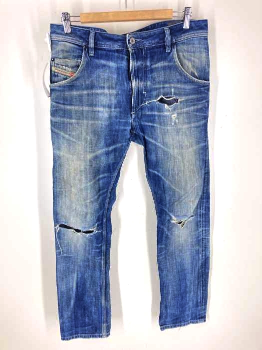 DIESEL(ディーゼル) KROOLEY ダメージ加工 デニムパンツ レディース パンツ