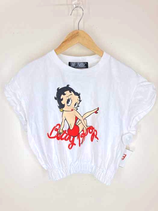 BETTY BOOP（ ベティー） 半袖クルーネックTシャツ レディース トップス